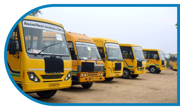 Transportations Facilities at Anand Niketan School